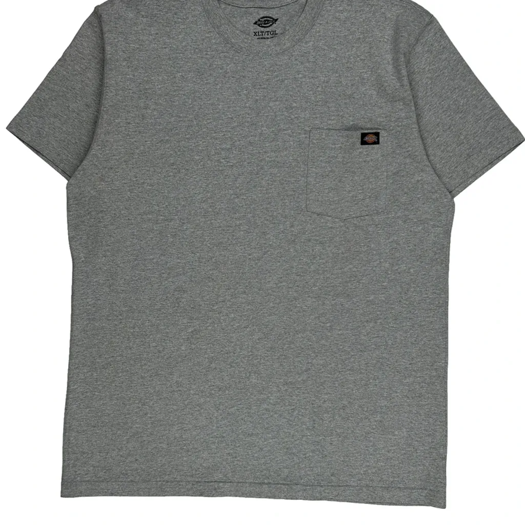 Dickies Tall T-Shirt - XL Grey Cotton - Image 5