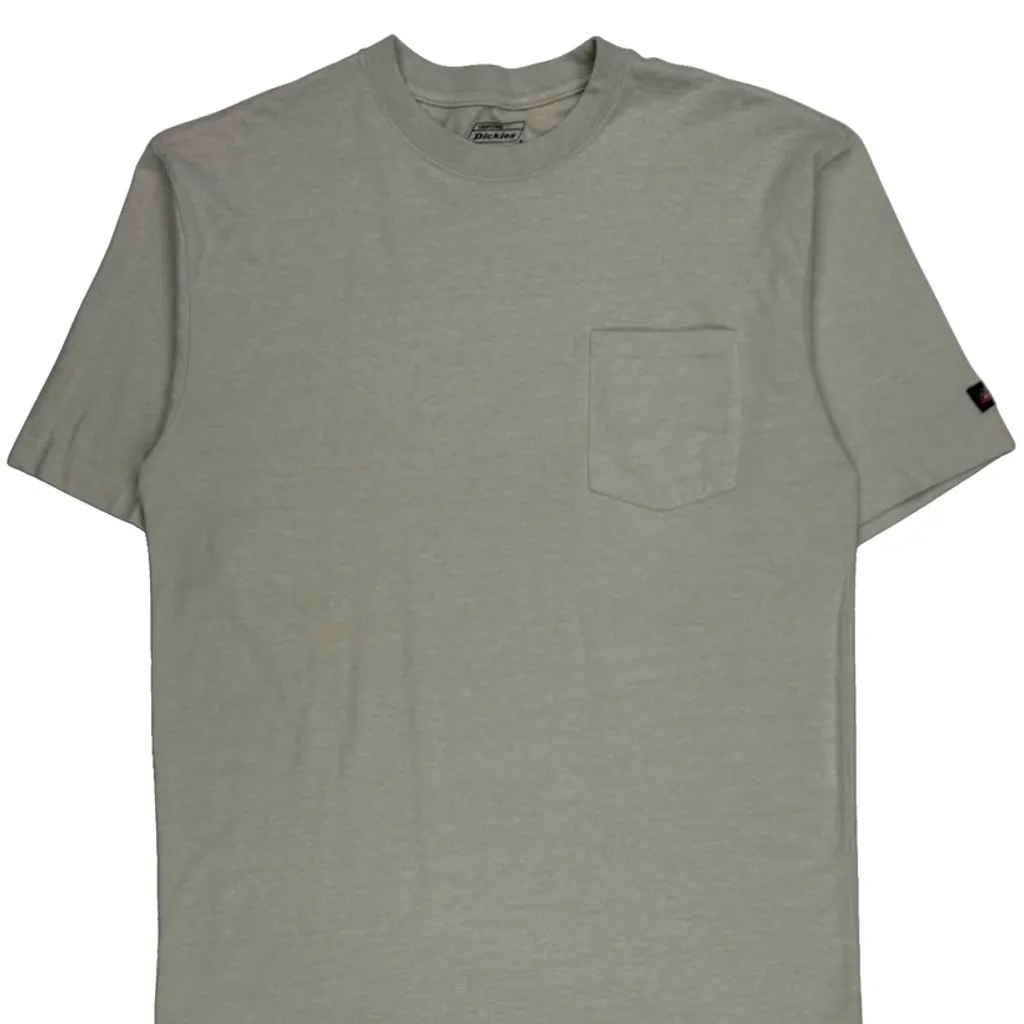 Dickies Tall T-Shirt - XL Grey Cotton Blend - Image 5