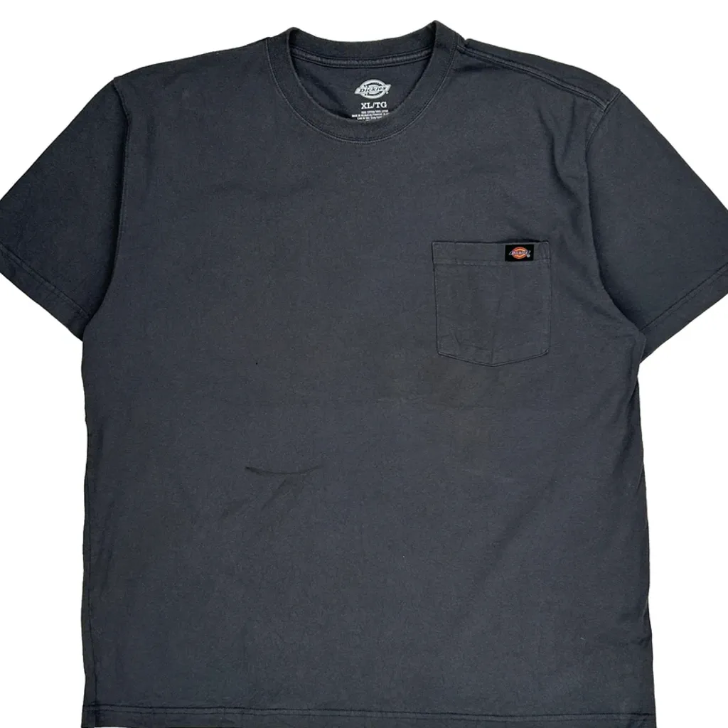 Dickies T-Shirt - XL Grey Cotton - Image 5