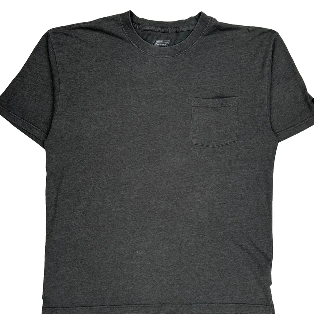 Dickies T-Shirt - XL Grey Cotton Blend - Image 5