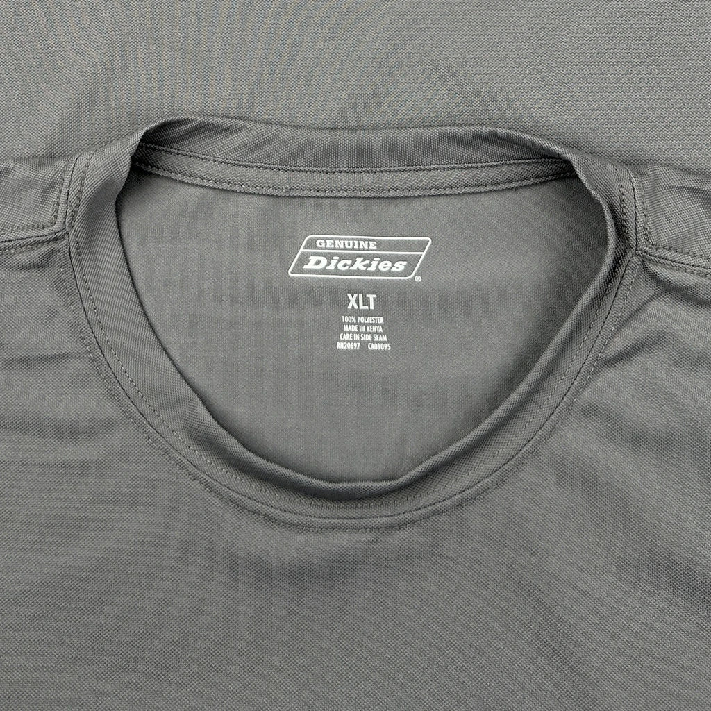 Dickies Tall T-Shirt - XL Grey Polyester - Image 3