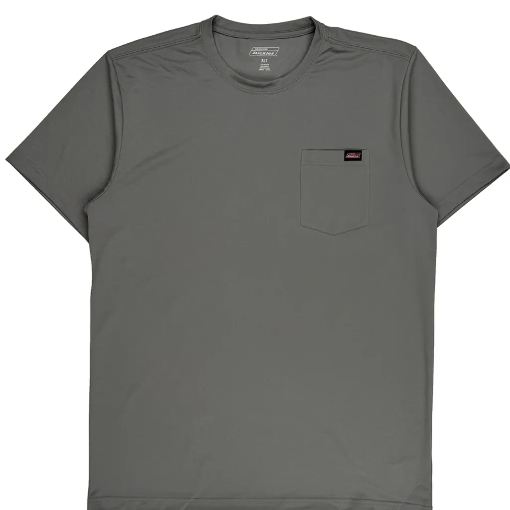 Dickies Tall T-Shirt - XL Grey Polyester - Image 5