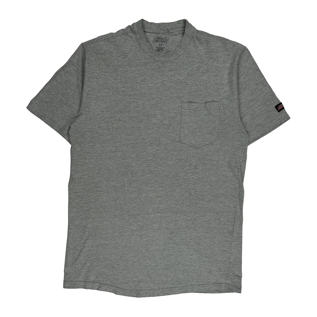Dickies Tall T-Shirt - XL Grey Cotton