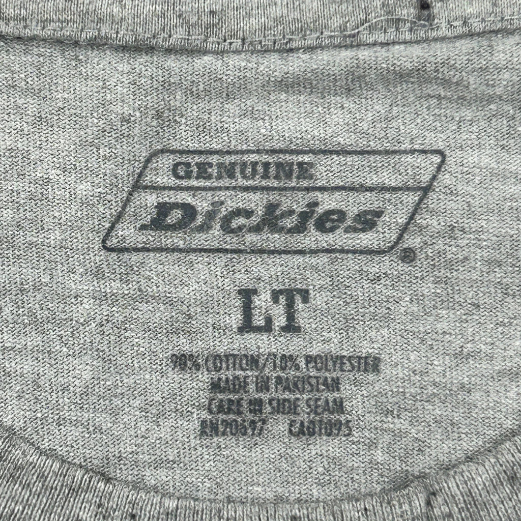 Dickies Tall T-Shirt - XL Grey Cotton - Image 3