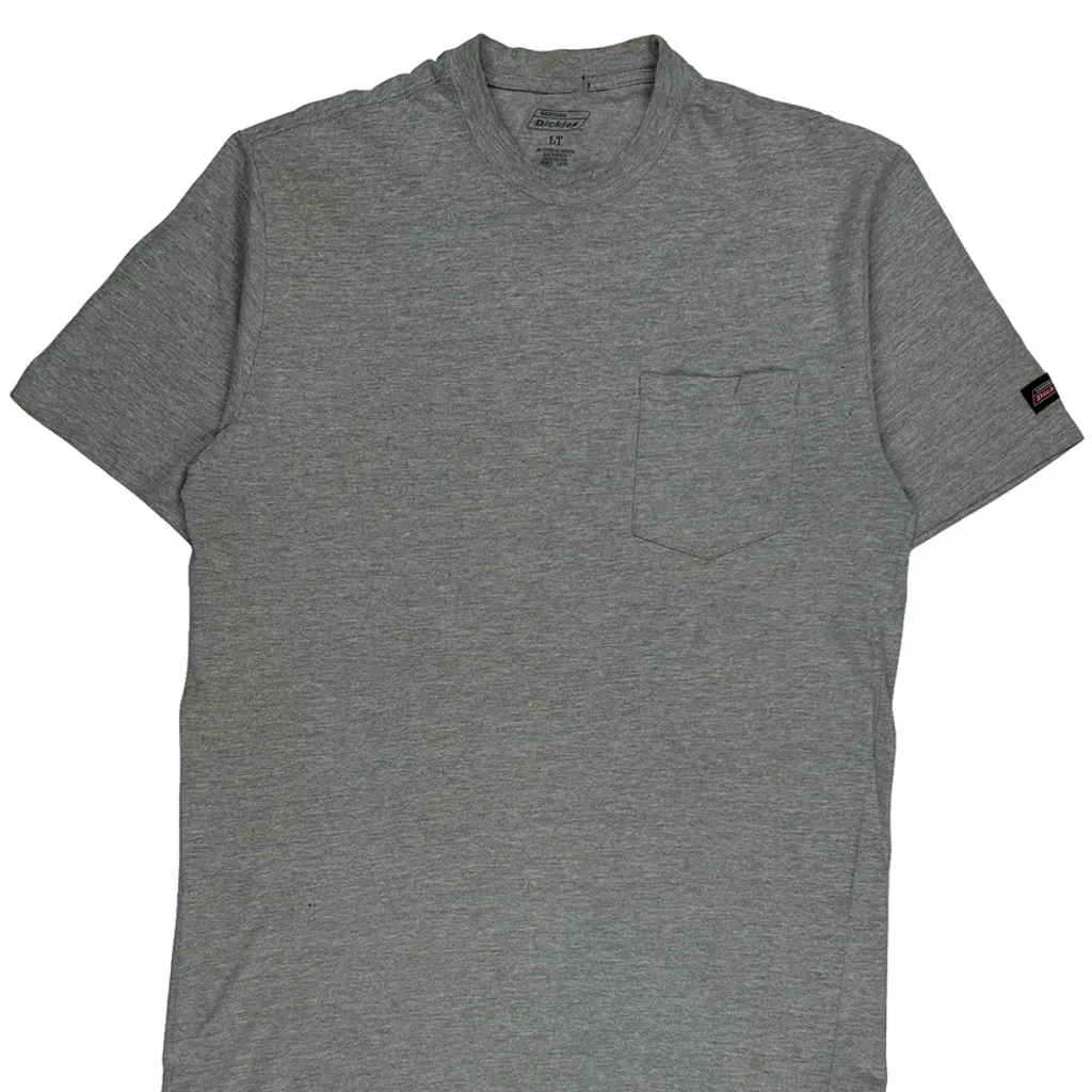Dickies Tall T-Shirt - XL Grey Cotton - Image 5