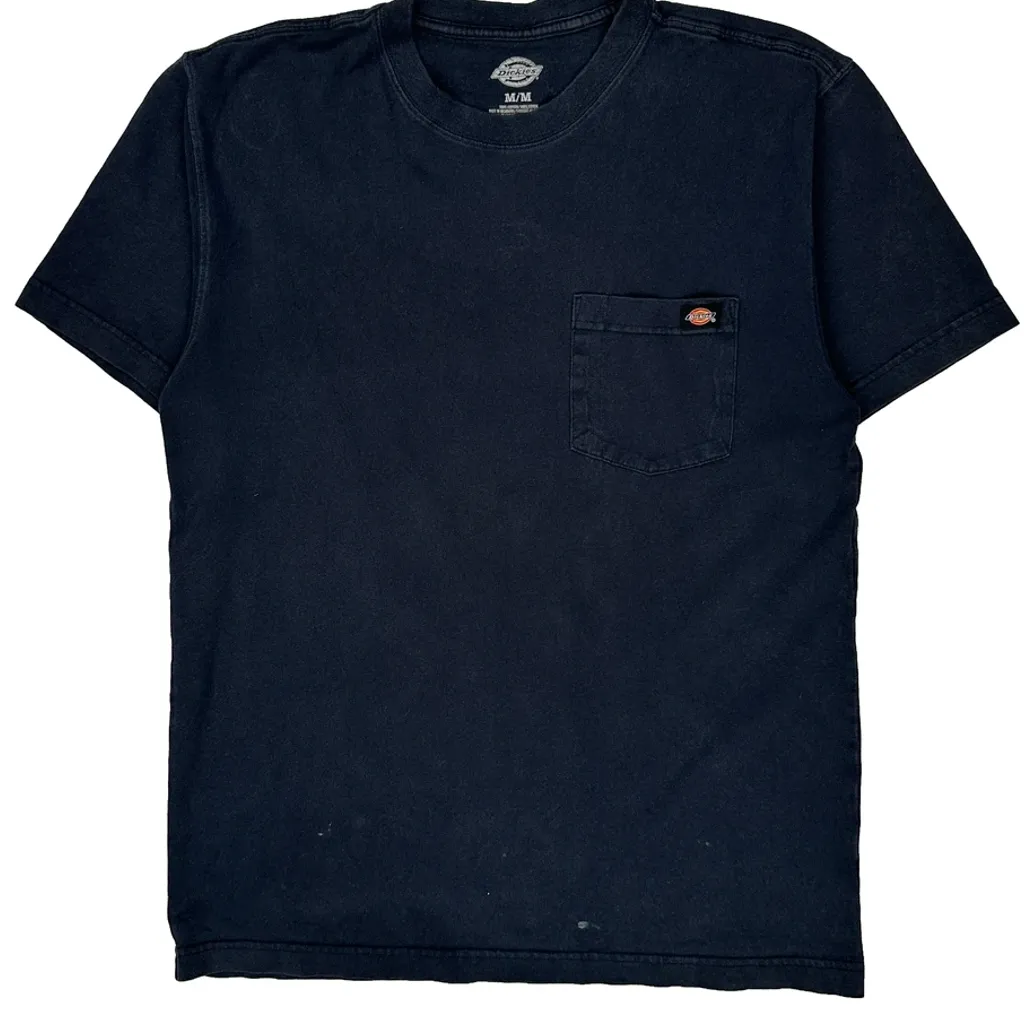 Dickies T-Shirt - Medium Navy Cotton - Image 4