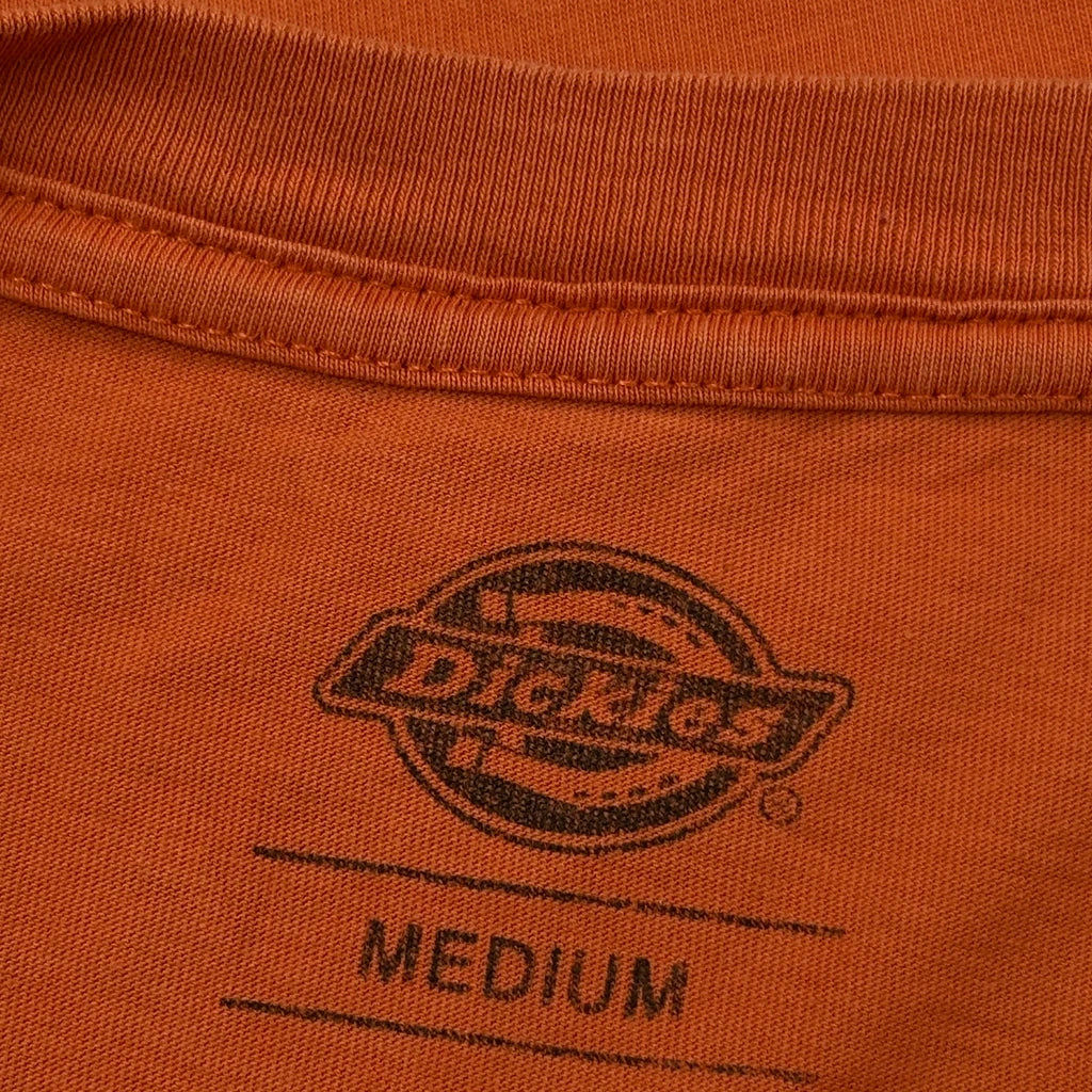 Dickies T-Shirt - Medium Orange Cotton - Image 3