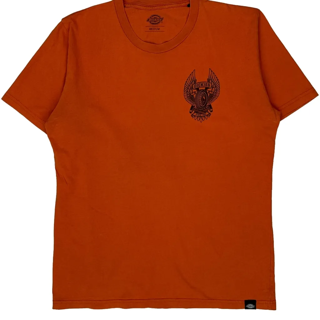 Dickies T-Shirt - Medium Orange Cotton - Image 5