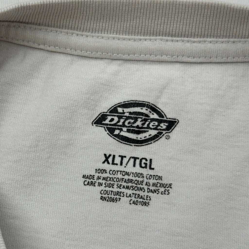 Dickies T-Shirt - XL White Cotton - Image 3