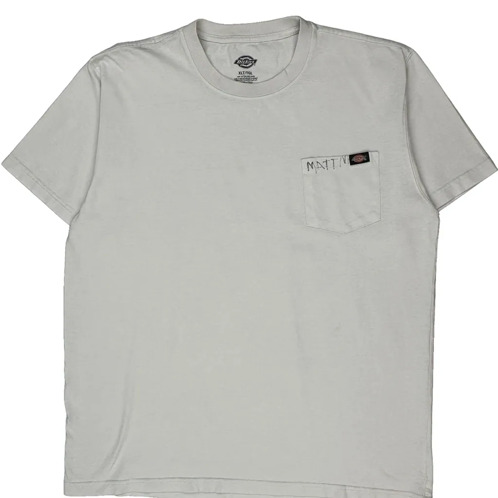 Dickies T-Shirt - XL White Cotton - Image 5