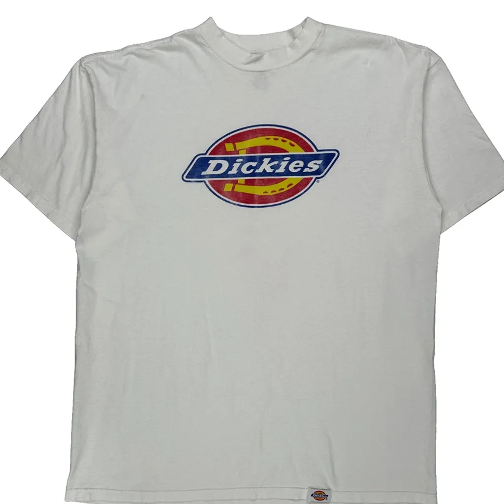 Dickies T-Shirt - XL White Cotton - Image 5