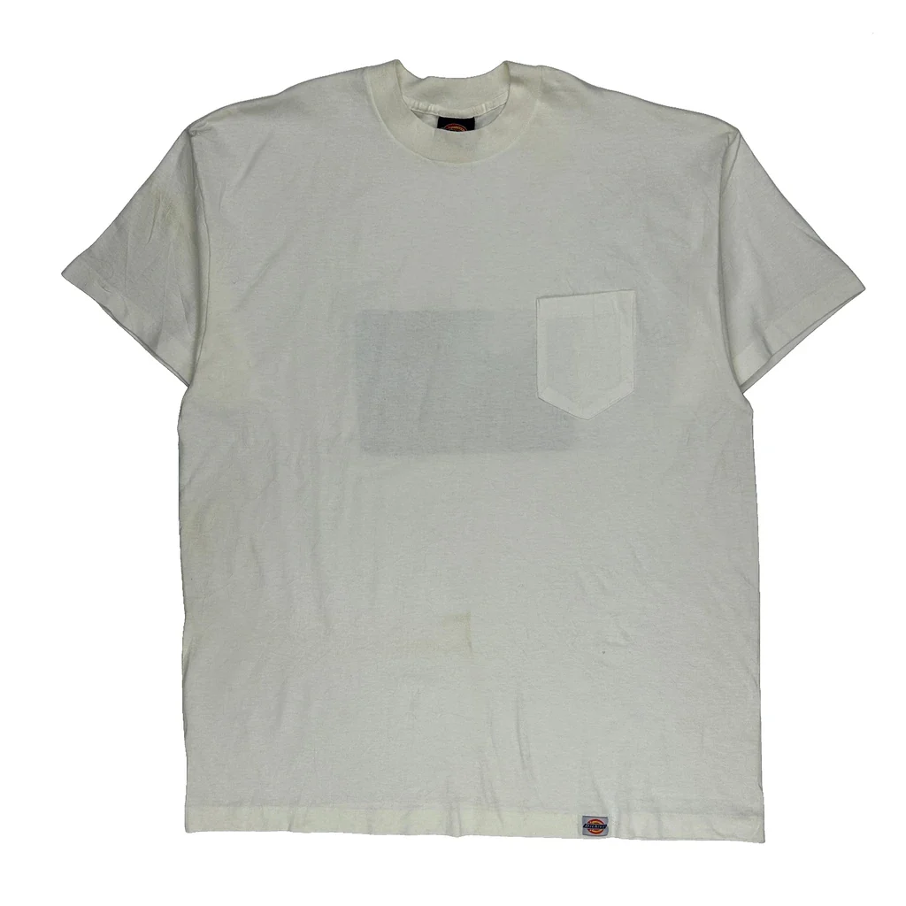 Dickies Graphic T-Shirt - 2XL White Cotton