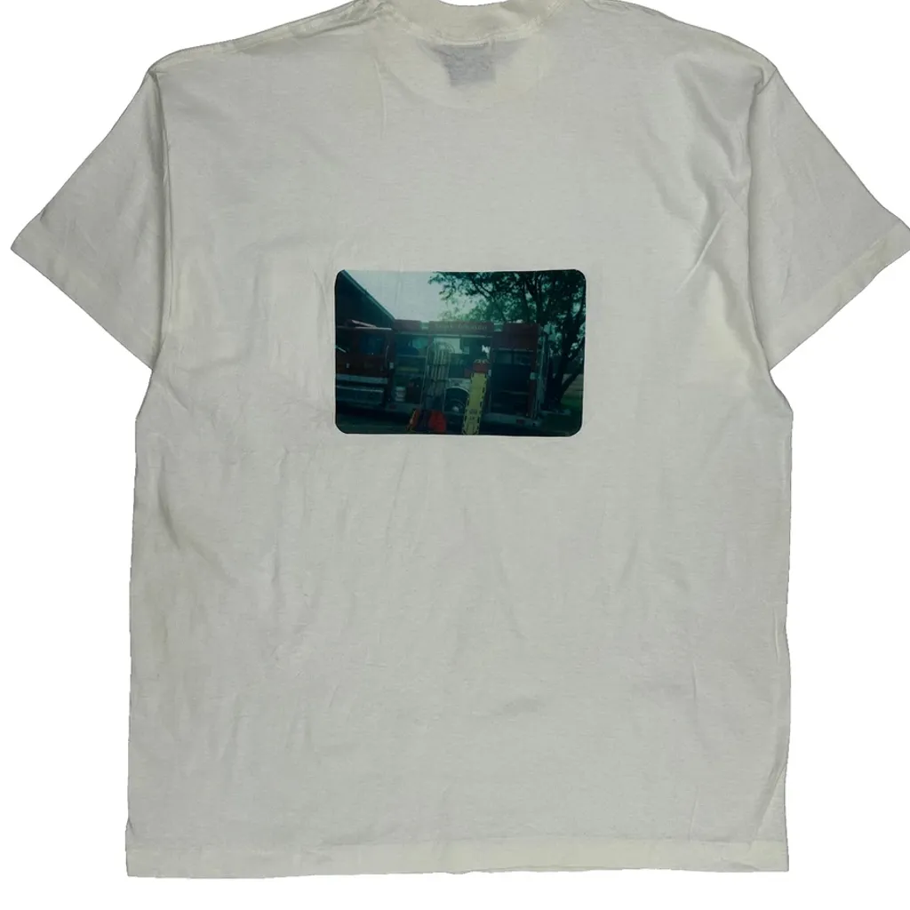 Dickies Graphic T-Shirt - 2XL White Cotton - Image 6