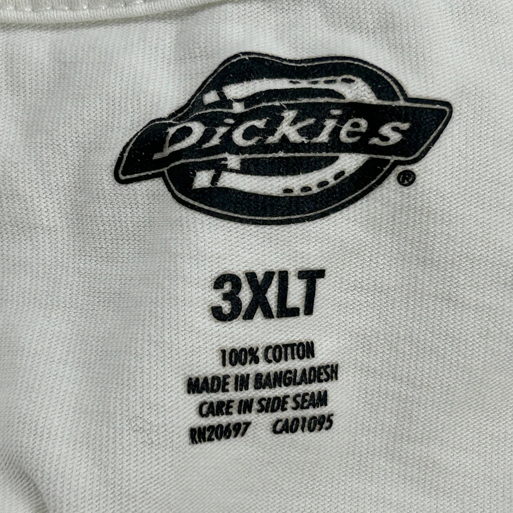 Dickies T-Shirt - 3XL White Cotton - Image 3