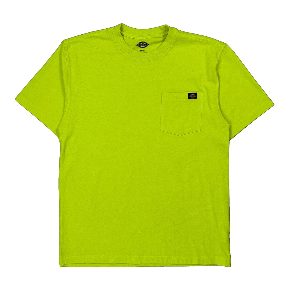 Dickies T-Shirt - Medium Yellow Cotton