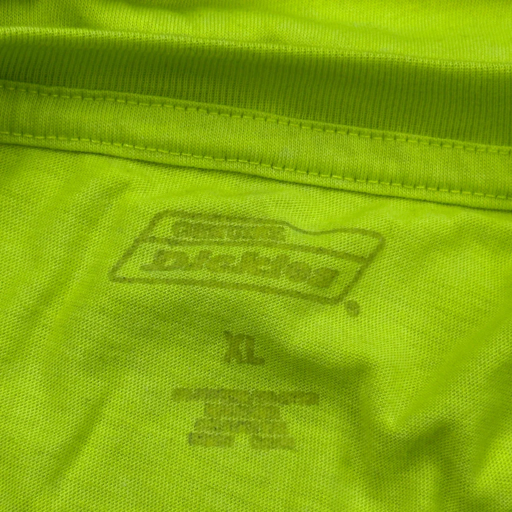 Dickies T-Shirt - XL Yellow Cotton - Image 3