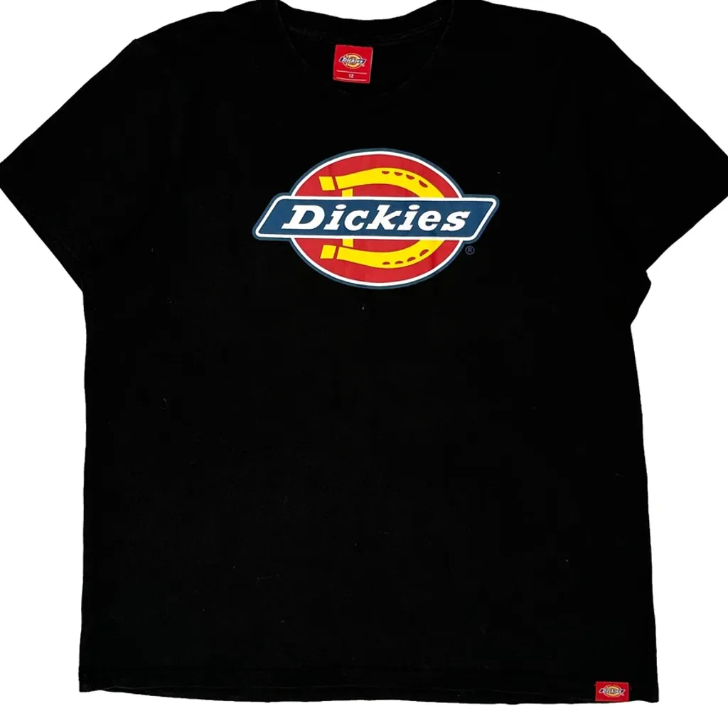 Dickies T-Shirt - Medium Black Cotton - Image 4