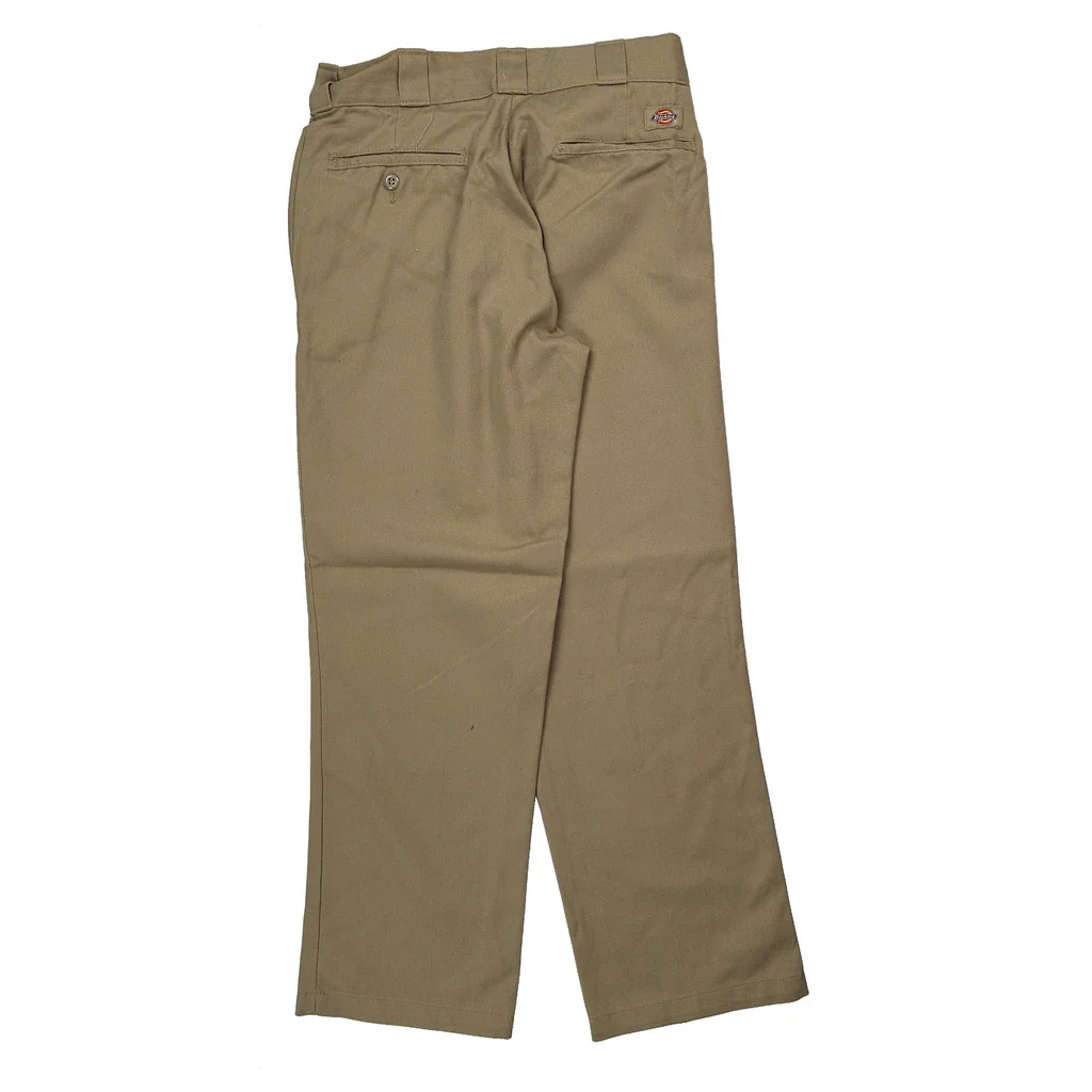 Dickies Trousers - 32W 30L Beige Polyester Blend