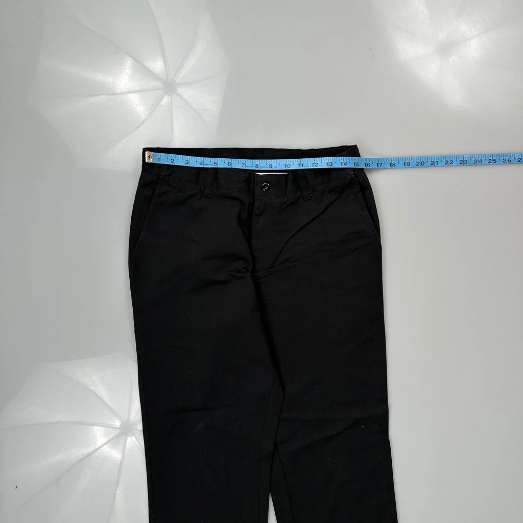 Dickies Trousers - 30W 29L Black Polyester Blend - Image 3