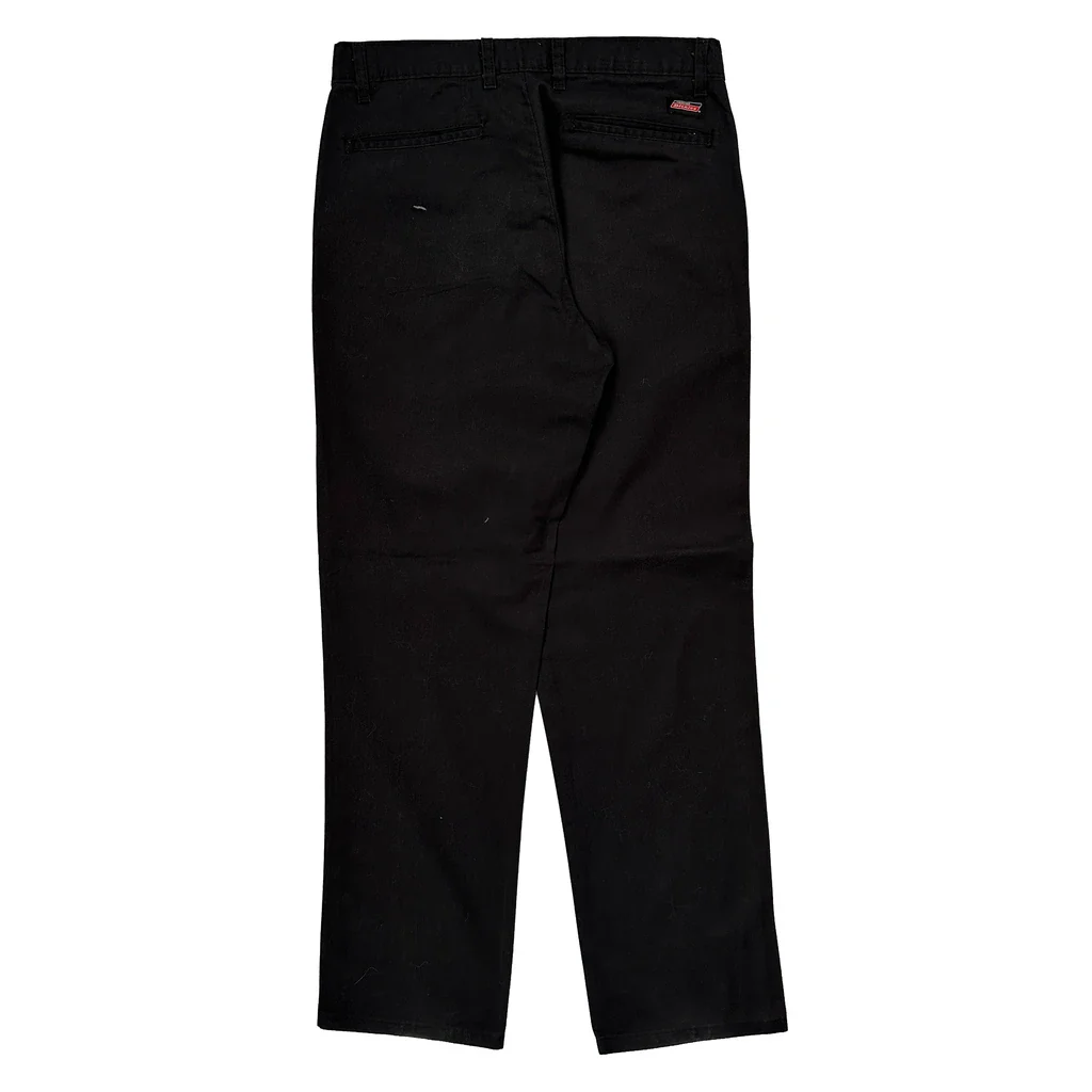 Dickies Trousers - 30W 32L Black Polyester Blend