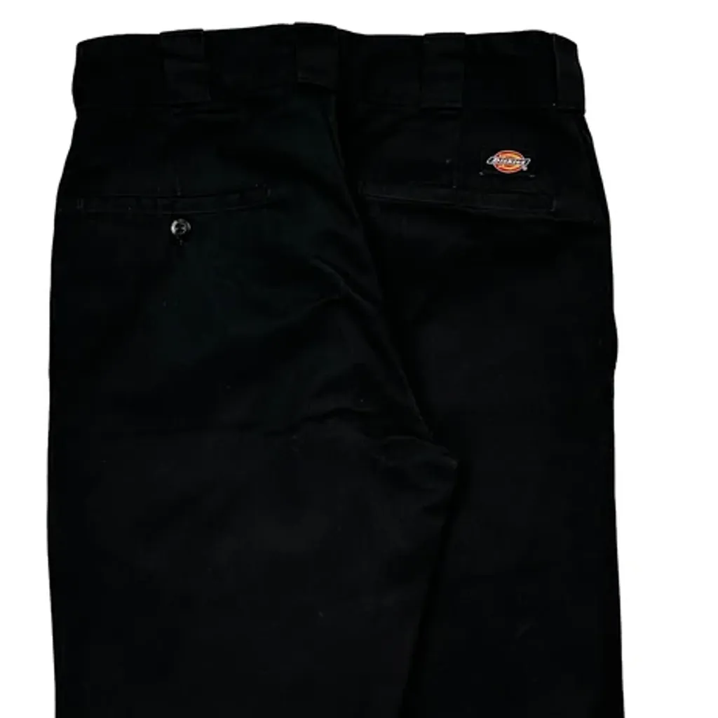 Dickies Trousers - 30W 31L Black Cotton Blend - Image 7
