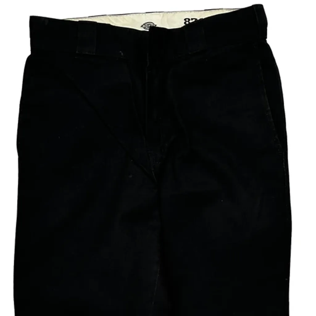 Dickies Trousers - 30W 31L Black Cotton Blend - Image 9