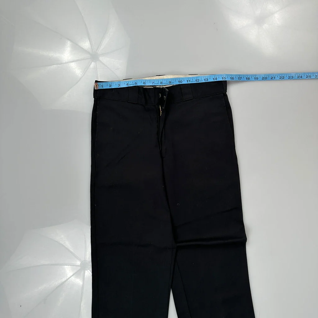 Dickies Trousers - 30W 29L Black Cotton - Image 3
