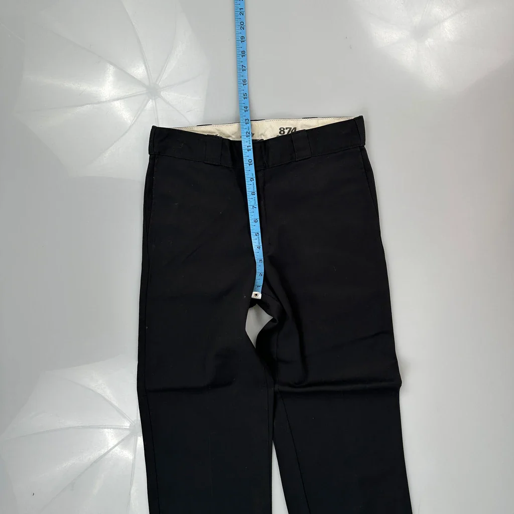 Dickies Trousers - 30W 29L Black Cotton - Image 4