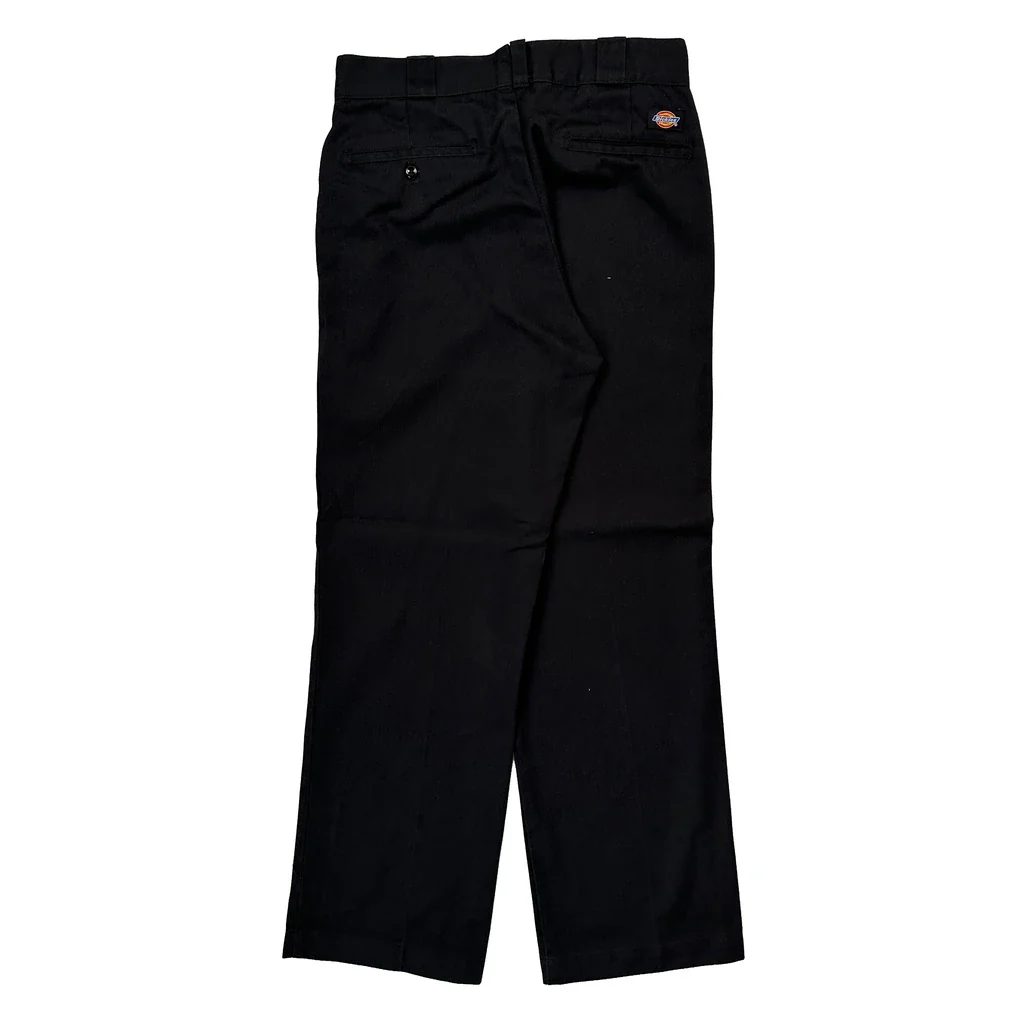 Dickies Trousers - 30W 30L Black Cotton Blend