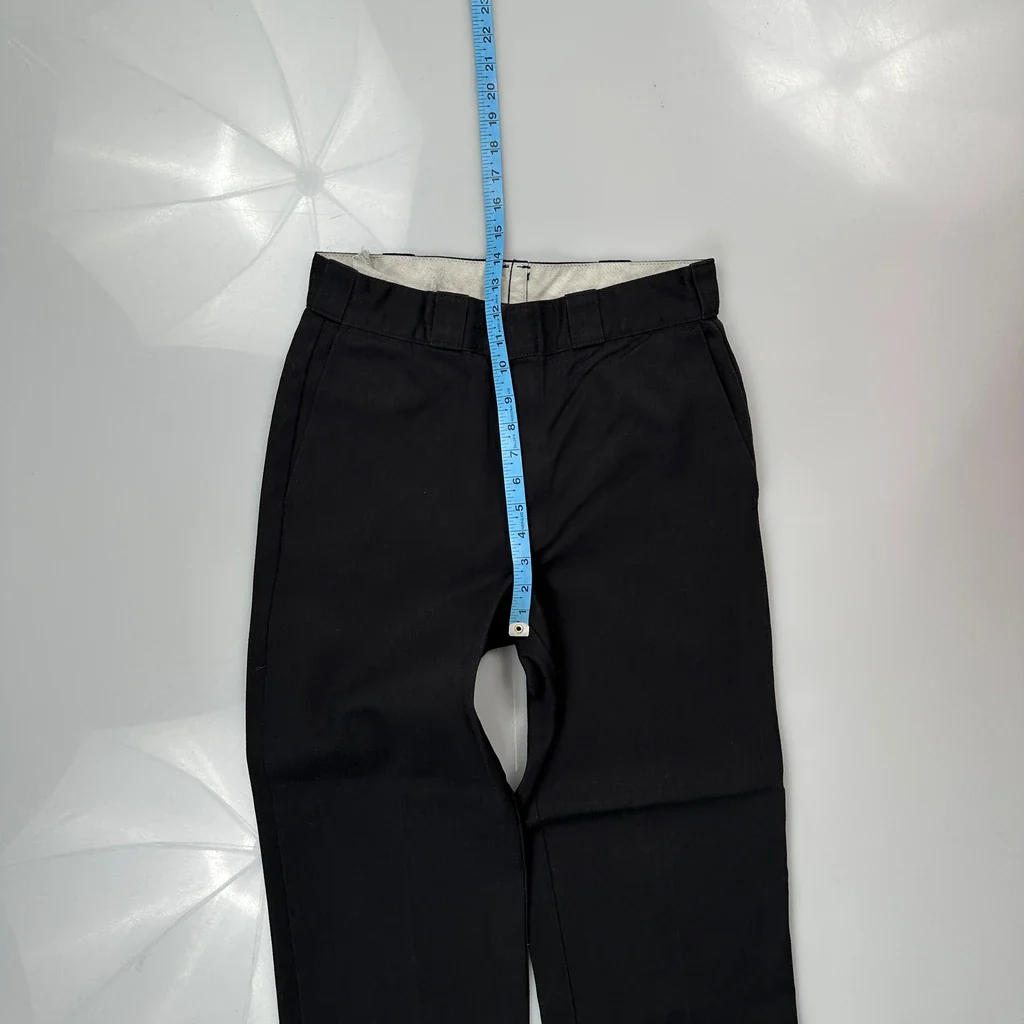 Dickies Trousers - 30W 30L Black Cotton Blend - Image 4