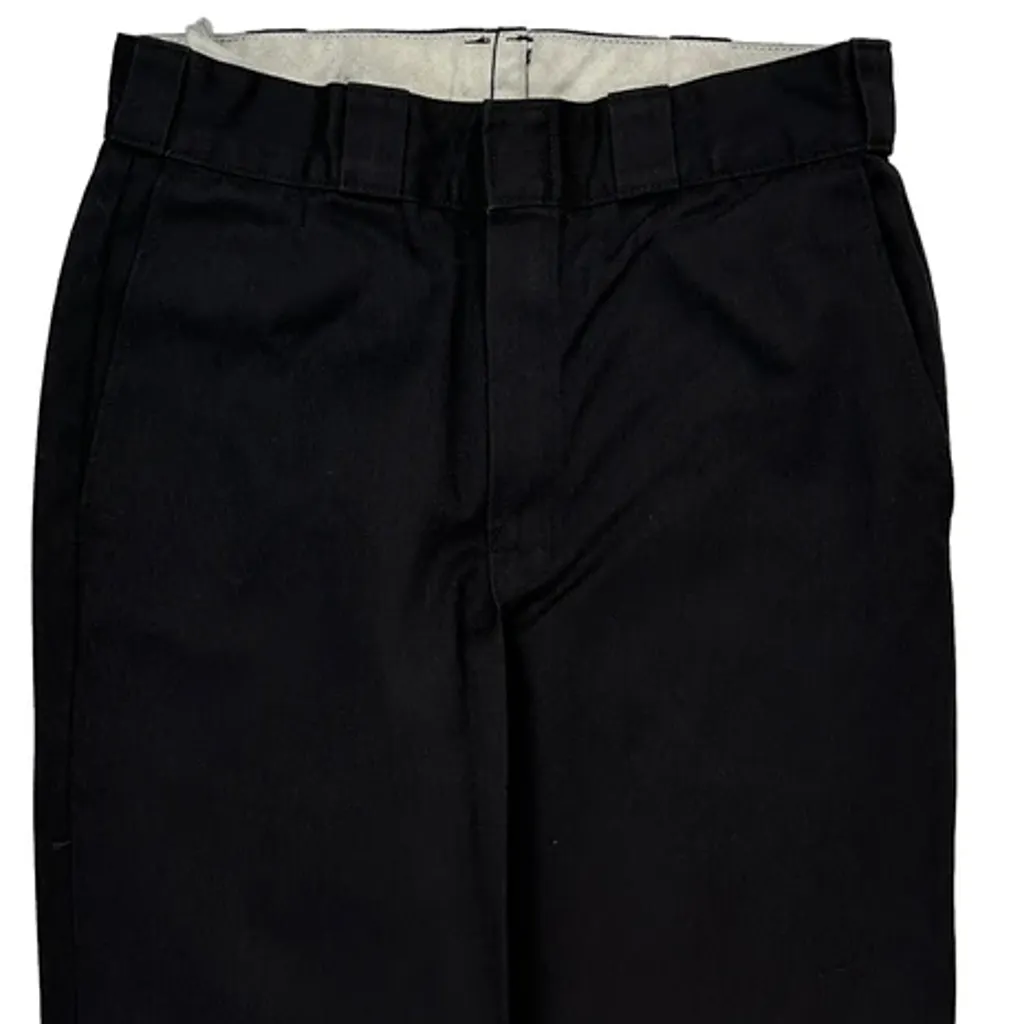 Dickies Trousers - 30W 30L Black Cotton Blend - Image 9
