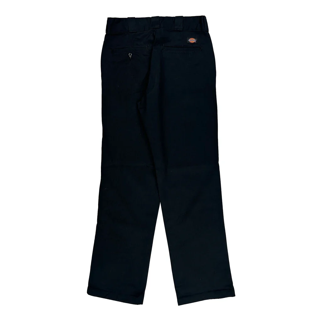 Dickies Trousers - 30W 32L Black Polyester Blend
