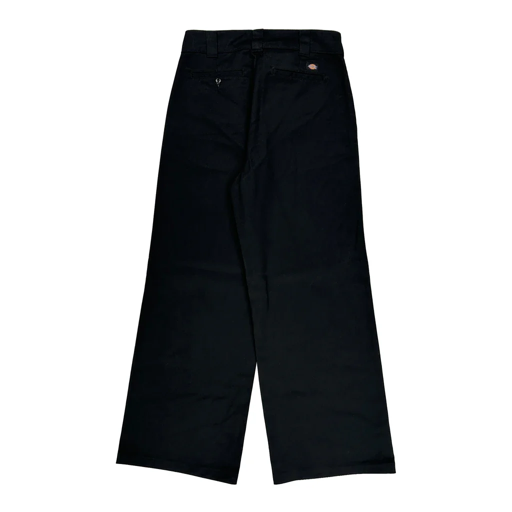 Dickies Trousers - 30W 31L Black Cotton Blend
