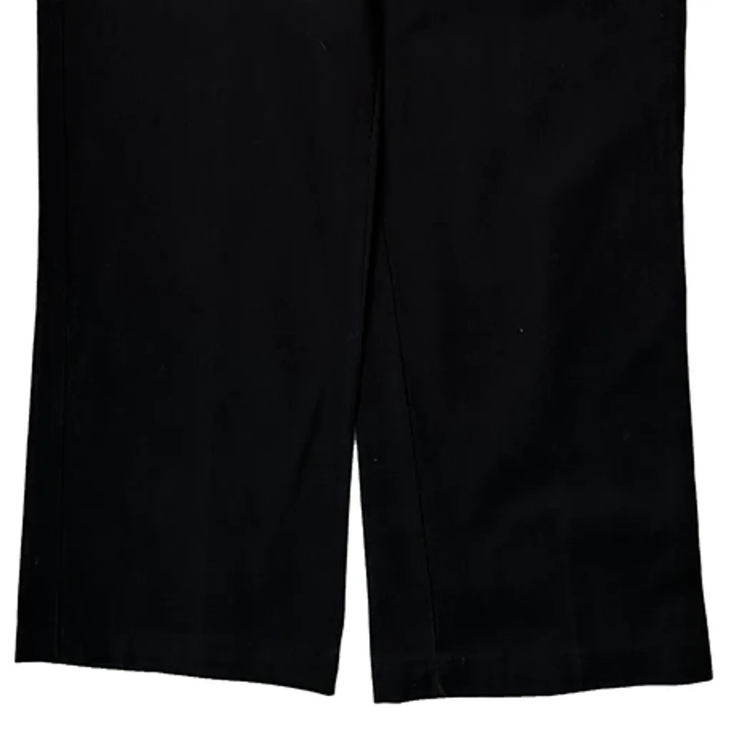 Dickies Slim Fit Trousers - 32W 30L Black Cotton - Image 10