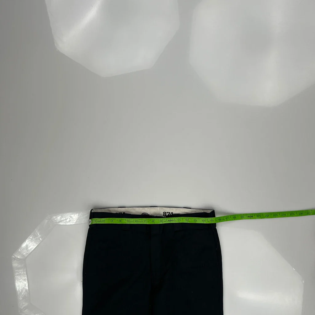 Dickies Trousers - 32W 32L Black Cotton Blend - Image 3