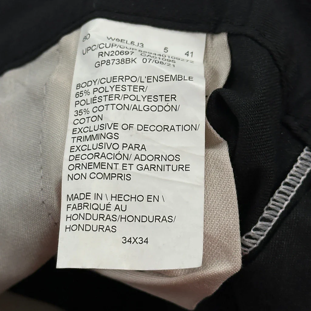 Dickies Trousers - 33W 33L Black Cotton - Image 6