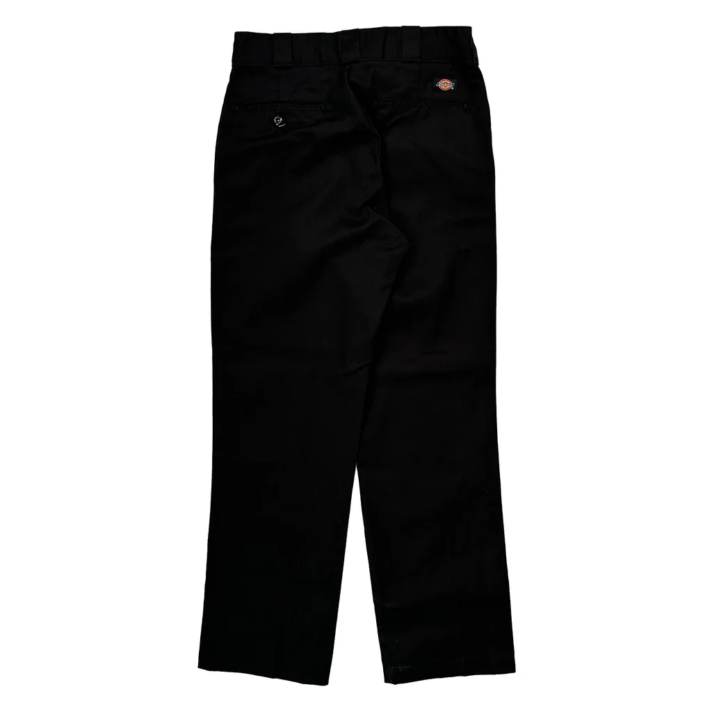 Dickies Trousers - 33W 31L Black Cotton