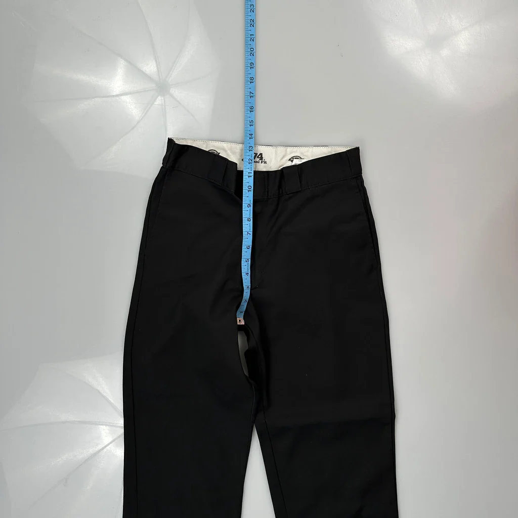 Dickies Trousers - 33W 31L Black Cotton - Image 4