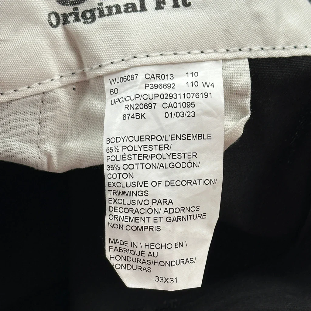 Dickies Trousers - 33W 31L Black Cotton - Image 6