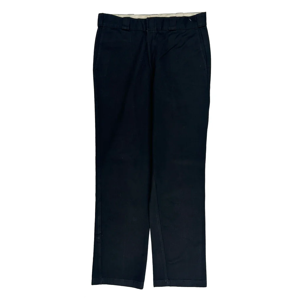 Dickies Trousers - 34W 31L Black Cotton Blend - Image 2