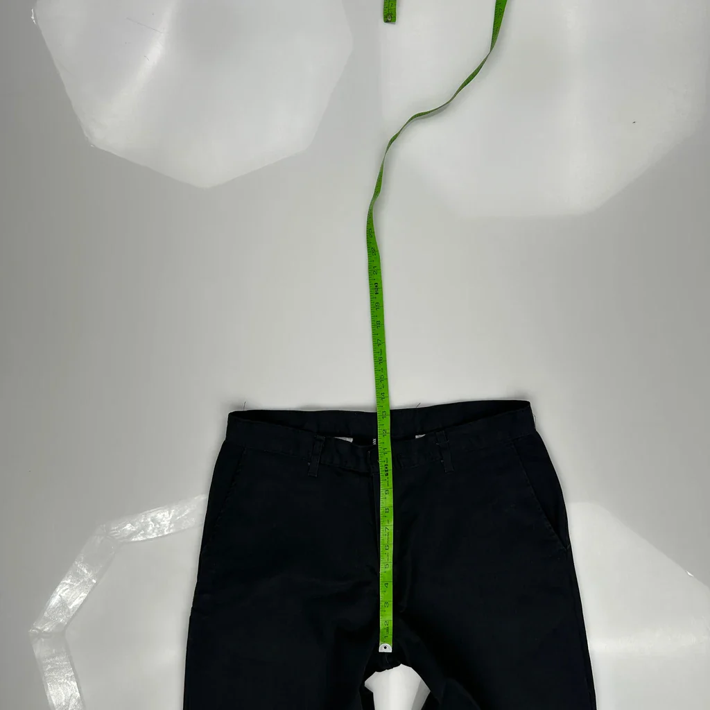 Dickies Trousers - 34W 30L Black Polyester Blend - Image 4