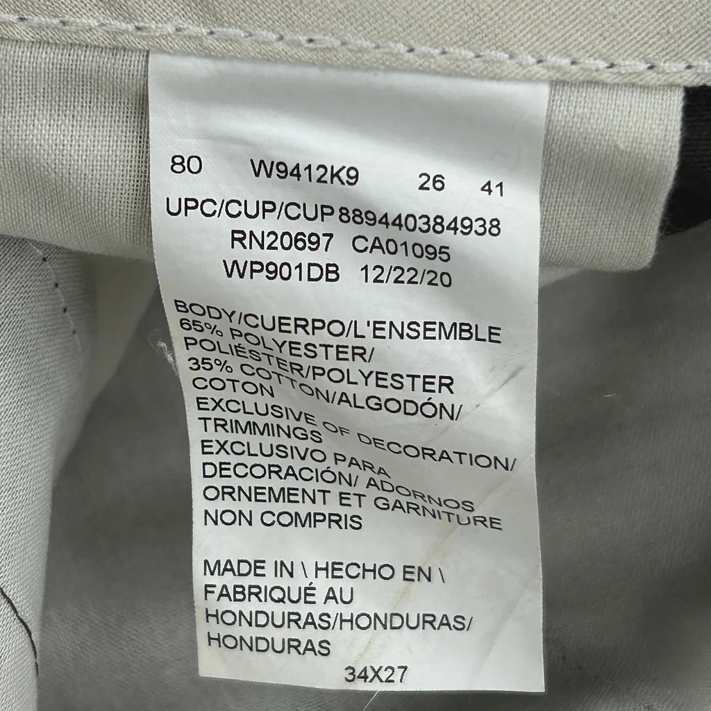 Dickies Trousers - 34W 27L Black Cotton - Image 6