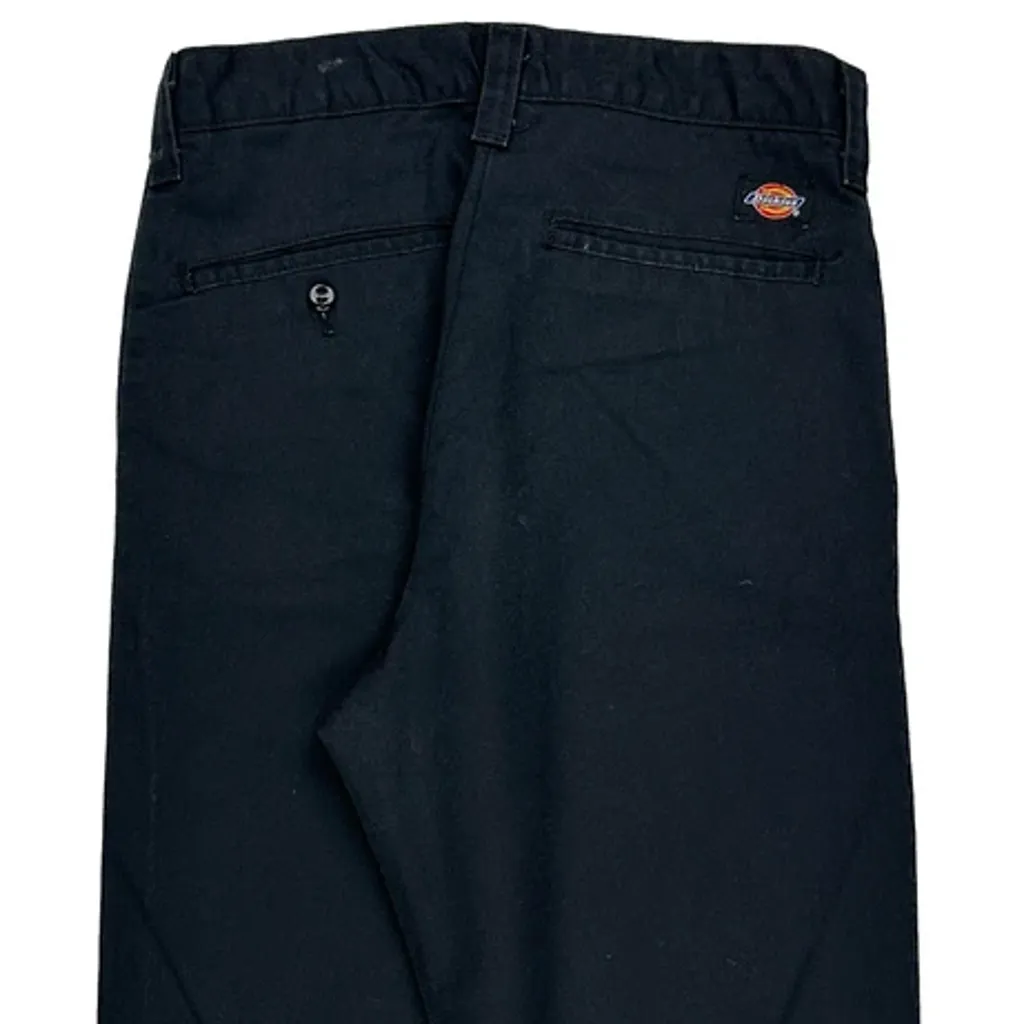 Dickies Trousers - 34W 30L Black Polyester Blend - Image 8