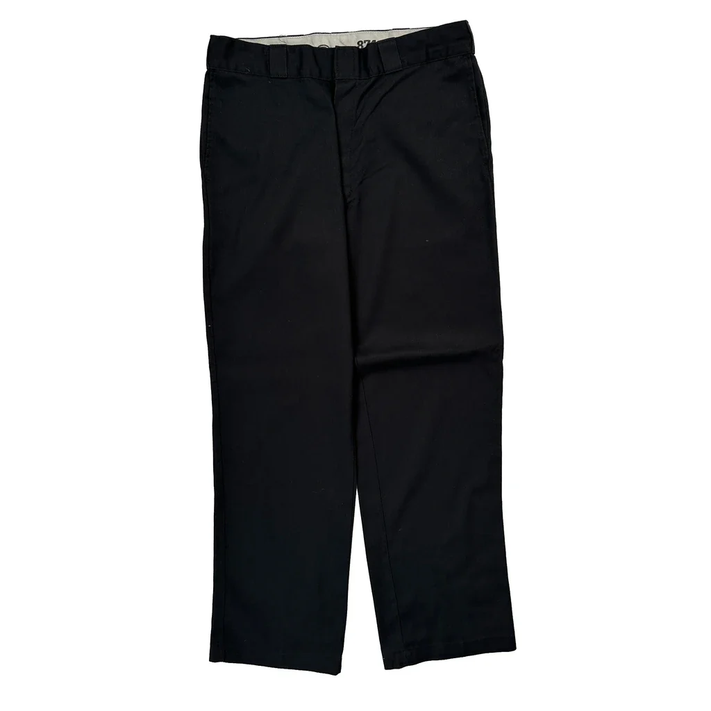 Dickies Trousers - 36W 32L Black Cotton - Image 2