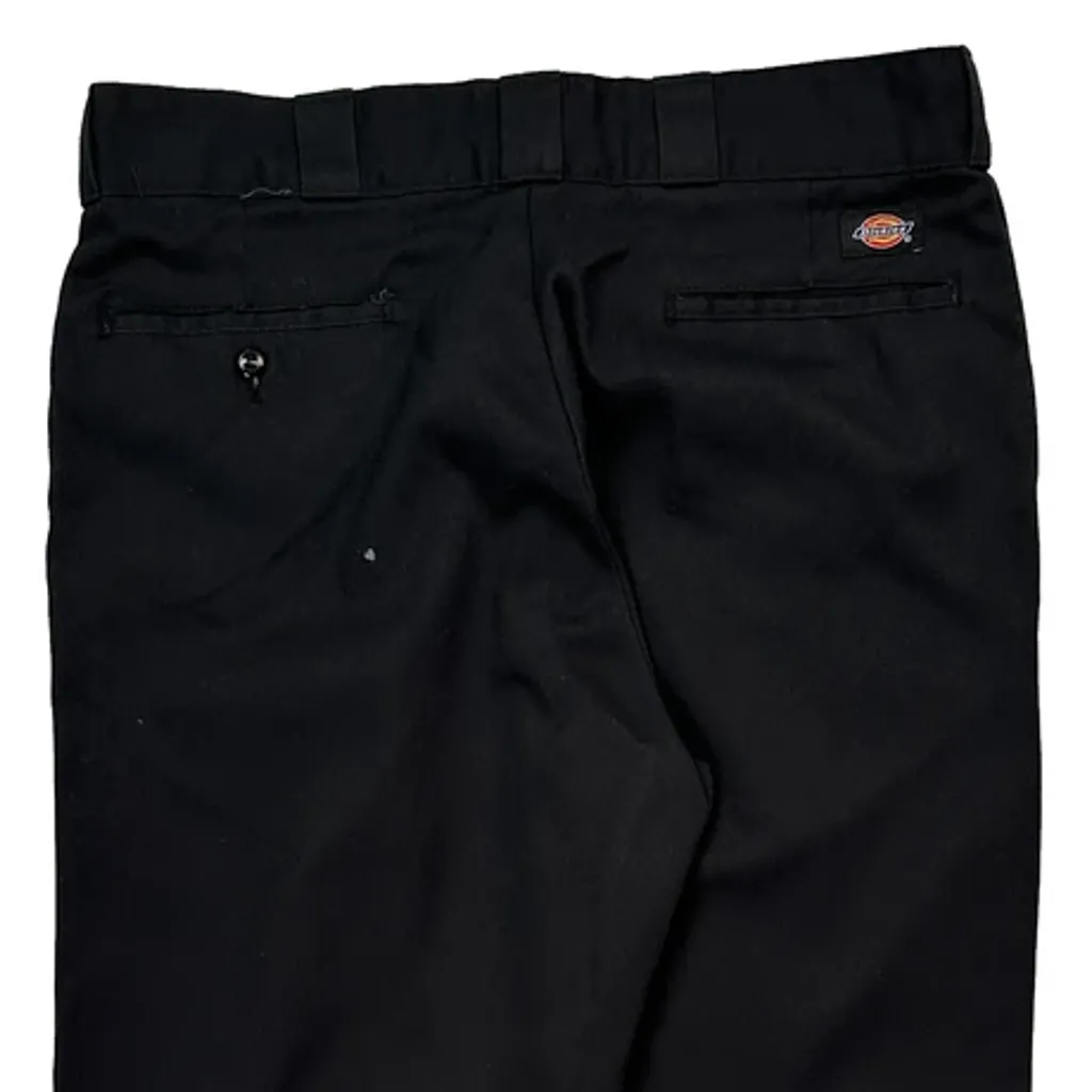Dickies Trousers - 36W 32L Black Cotton - Image 8