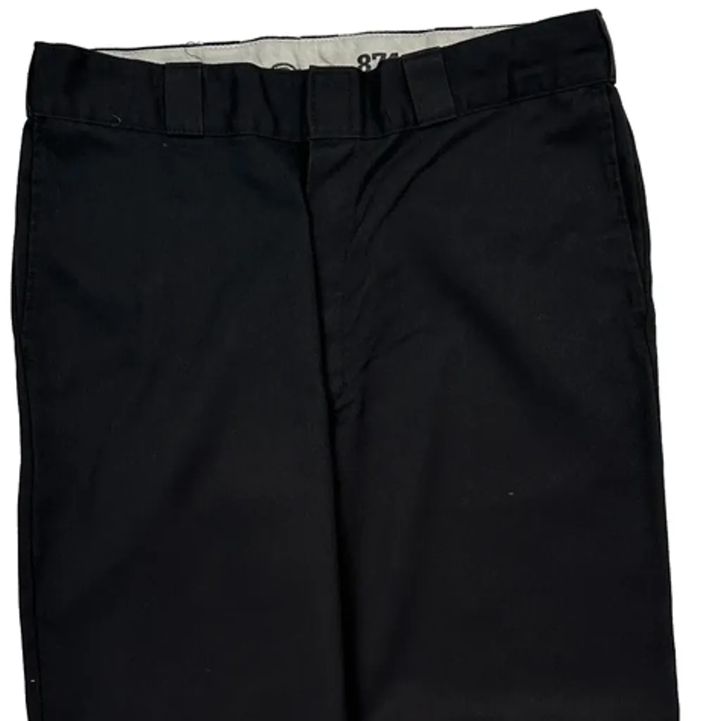 Dickies Trousers - 36W 32L Black Cotton - Image 9