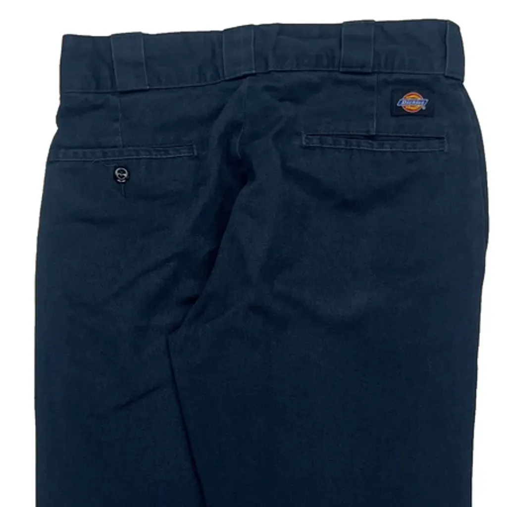 Dickies Trousers - 29W 28L Blue Cotton Blend - Image 6