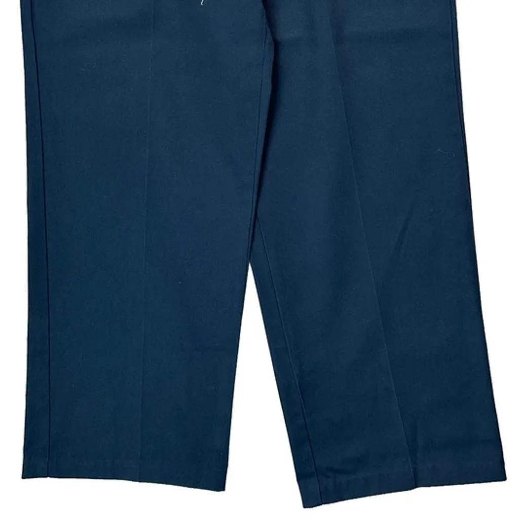 Dickies Trousers - 30W 27L Blue Cotton Blend - Image 9
