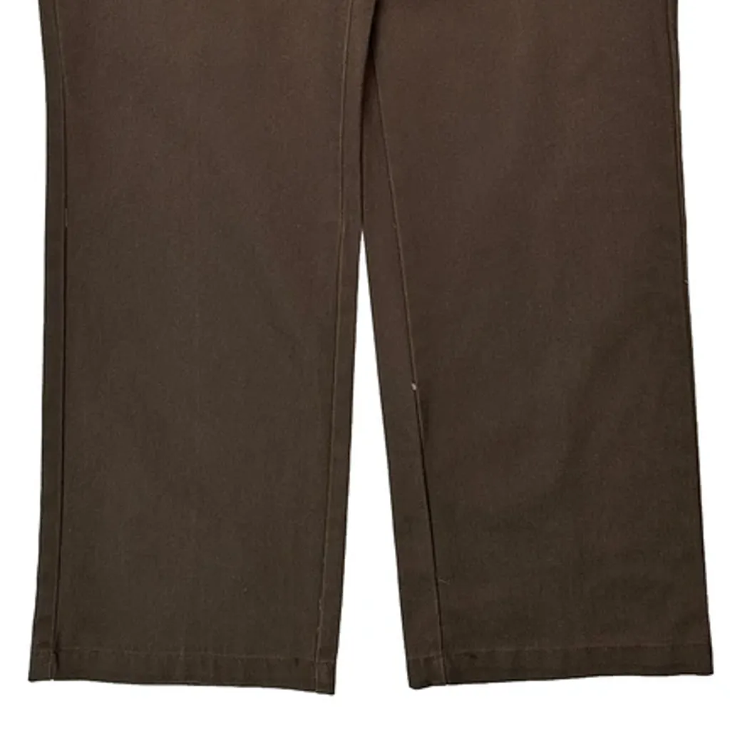 Dickies Trousers - 29W 33L Brown Cotton Blend - Image 8