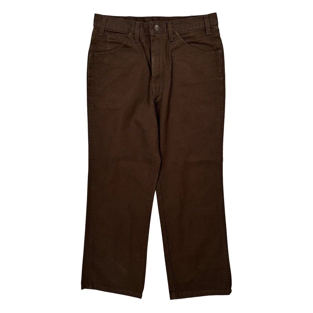 Dickies Trousers - 31W 26L Brown Cotton - Image 2
